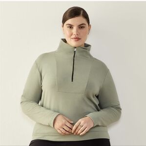 Rare ADAY Warm All Year Pullover in Sage Size M